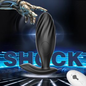 Anal Plug Sex Toys for Woman Wireless Remote Control Vibrating Eggs Dildo Clitoris Stimulator G- Spot Vibrators for Women (Color: Black-with box)